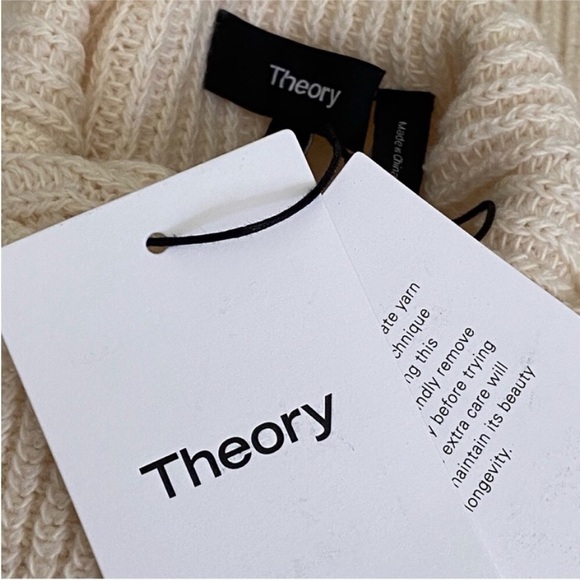 Theory Plaited Stripe Shell Paper Sweater - Picture 14 of 15